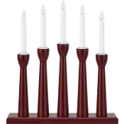 Elljusstake Sara Röd 5L Markslöjd.