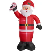 Jultomte uppblåsbar m/8 LED Day.