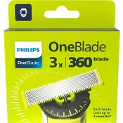 OneBlade 360 reservblad 3-pack QP430/50.
