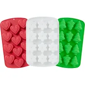 Iskuber Jul blandade färger/motiv 1-p ICA.