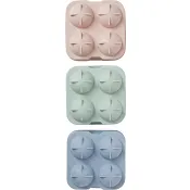 Iskuber rund blandade färger 1-p ICA.