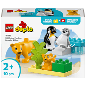 LEGO Duplo Vilda djurfamiljer: Pingviner och lejon 10442.