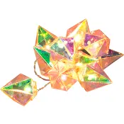 Slinga Diamant 10 LED med timer Konstsmide.