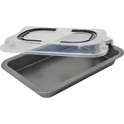 Ugnsform med lock 36x23cm.