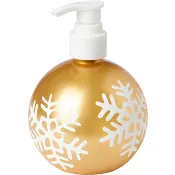 Tvålpump julkula guld 325ml.