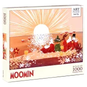 Pussel 1000 bitar Röd.