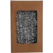 Glitter silver 25mmx5m Festive.