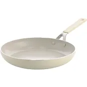 Stekpanna 28cm creme Kitchen Aid.