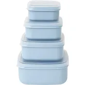 Förvaringsburk Blå 4st ICA.