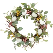 Krans med ägg Ø 49 cm.