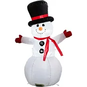 Uppblåsbar snögubbe 100cm DAY.