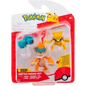 Pokemon Battle figure set 3p.