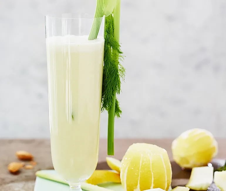 Lakritsaktigt- Juice med smak av fänkål