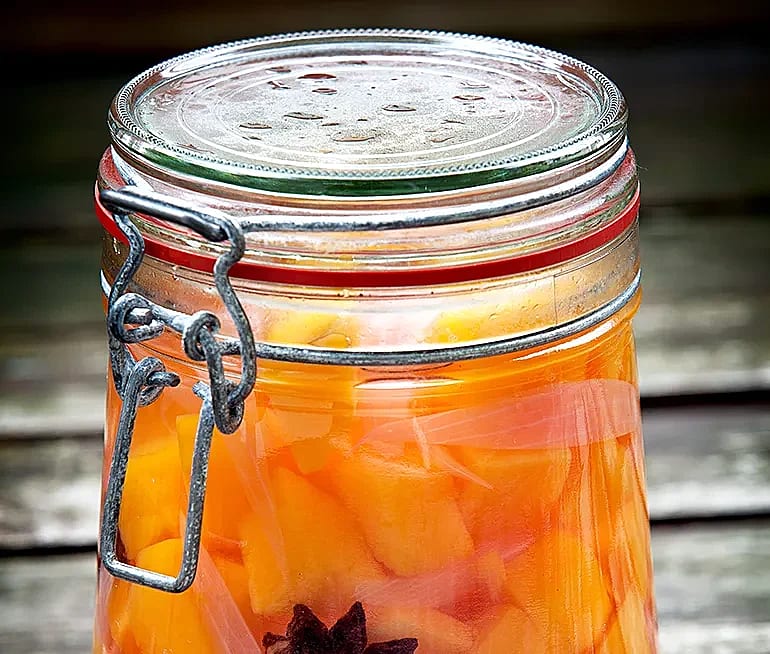 Syltad pumpa med stjärnanis och sichuanpeppar | Recept ICA.se