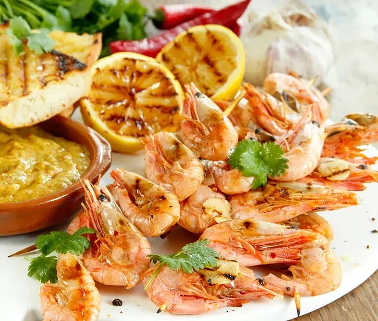 Gumbo Räkor Grillade räkor | Recept ICA.se
