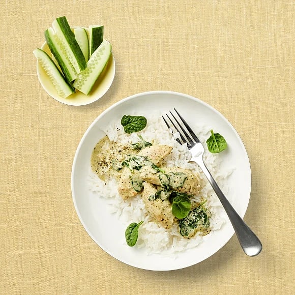 Snabb kycklinggryta med ris | Recept ICA.se