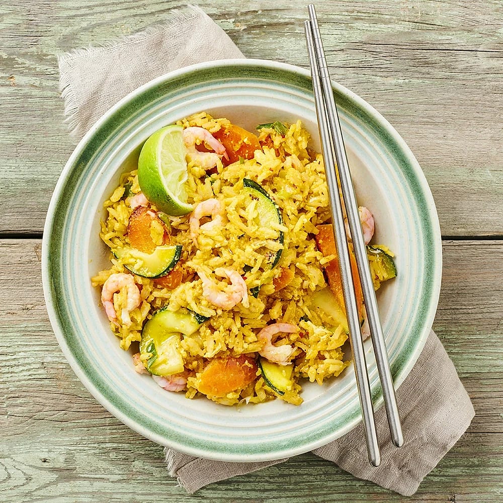 Ica Pl Rice Fried Rice med räkor | Recept ICA.se