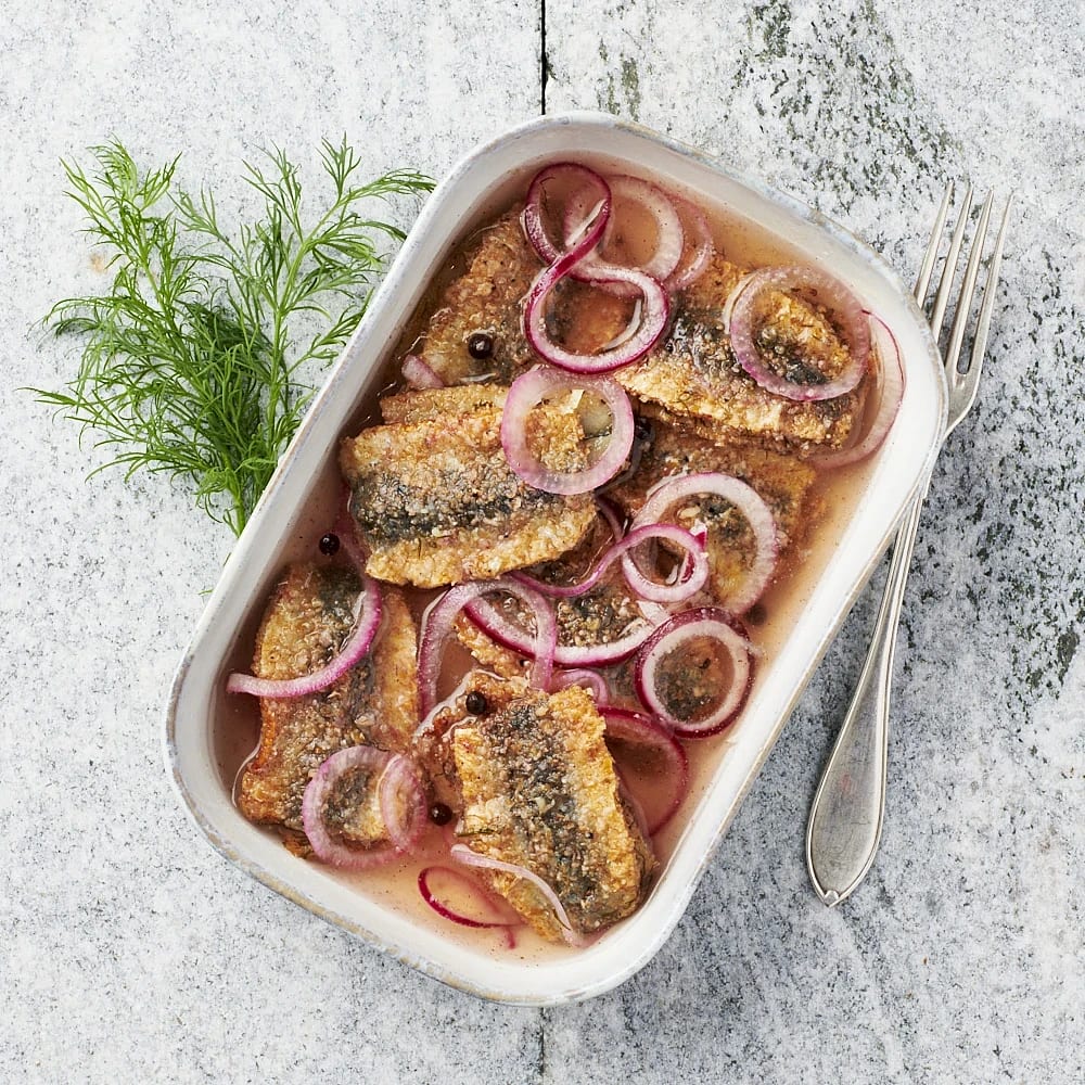 Stekt inlagd strömming | Recept ICA.se