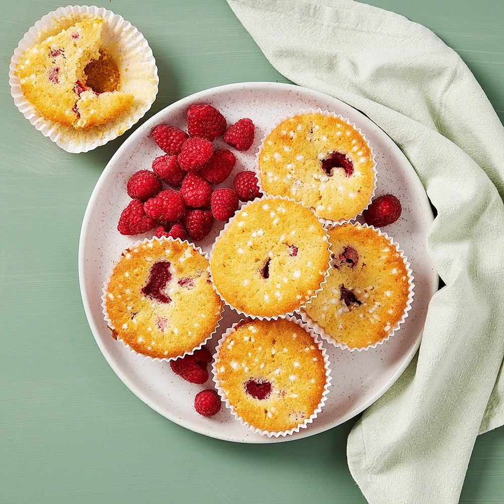 Hallonmuffins | Recept ICA.se