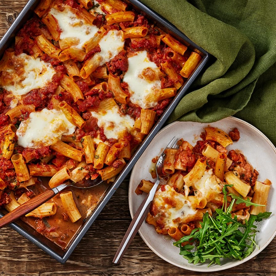 Pastagratäng ziti