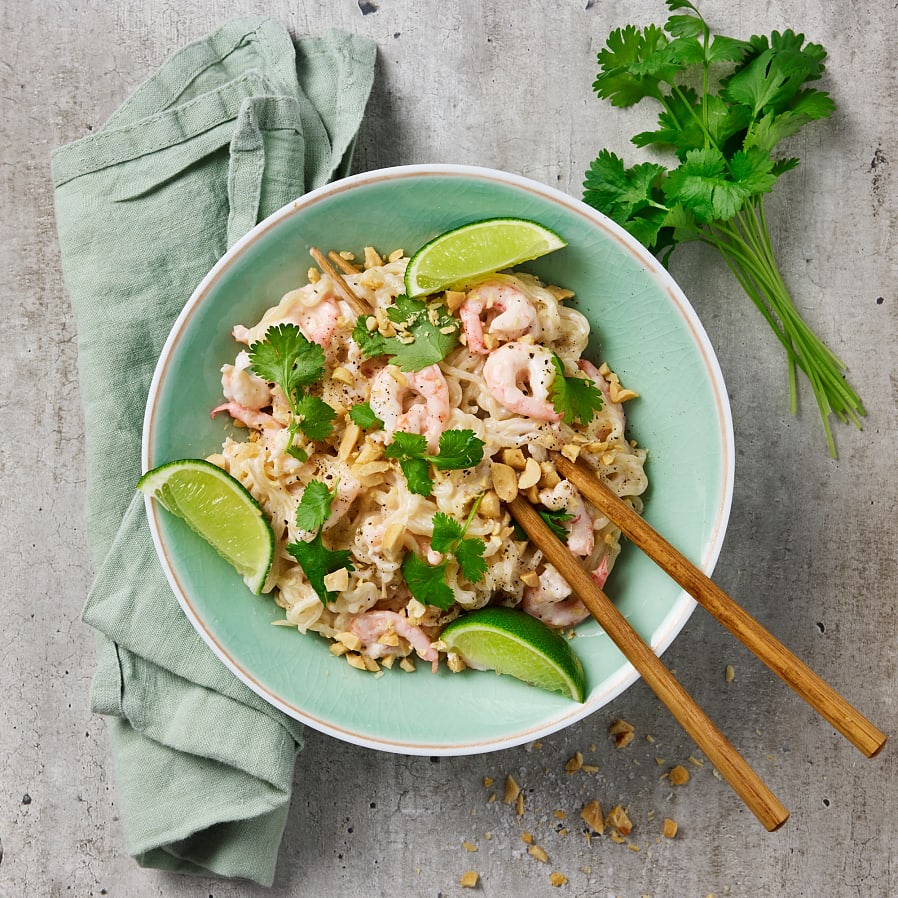 Snabbnudlar med asiatiska smaker
