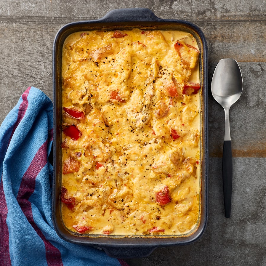 Kycklinggratäng med mango curry