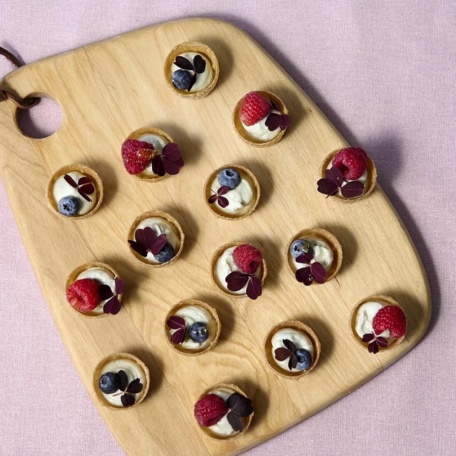 Minikrustader med ädelost