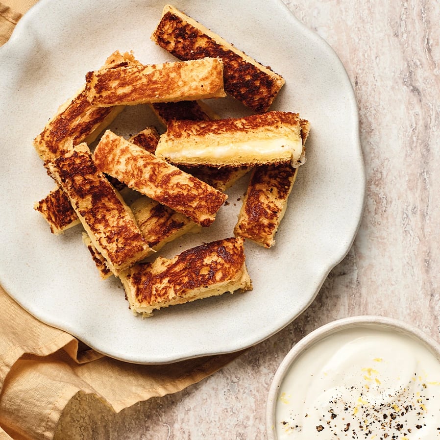 Grilled cheese-snittar