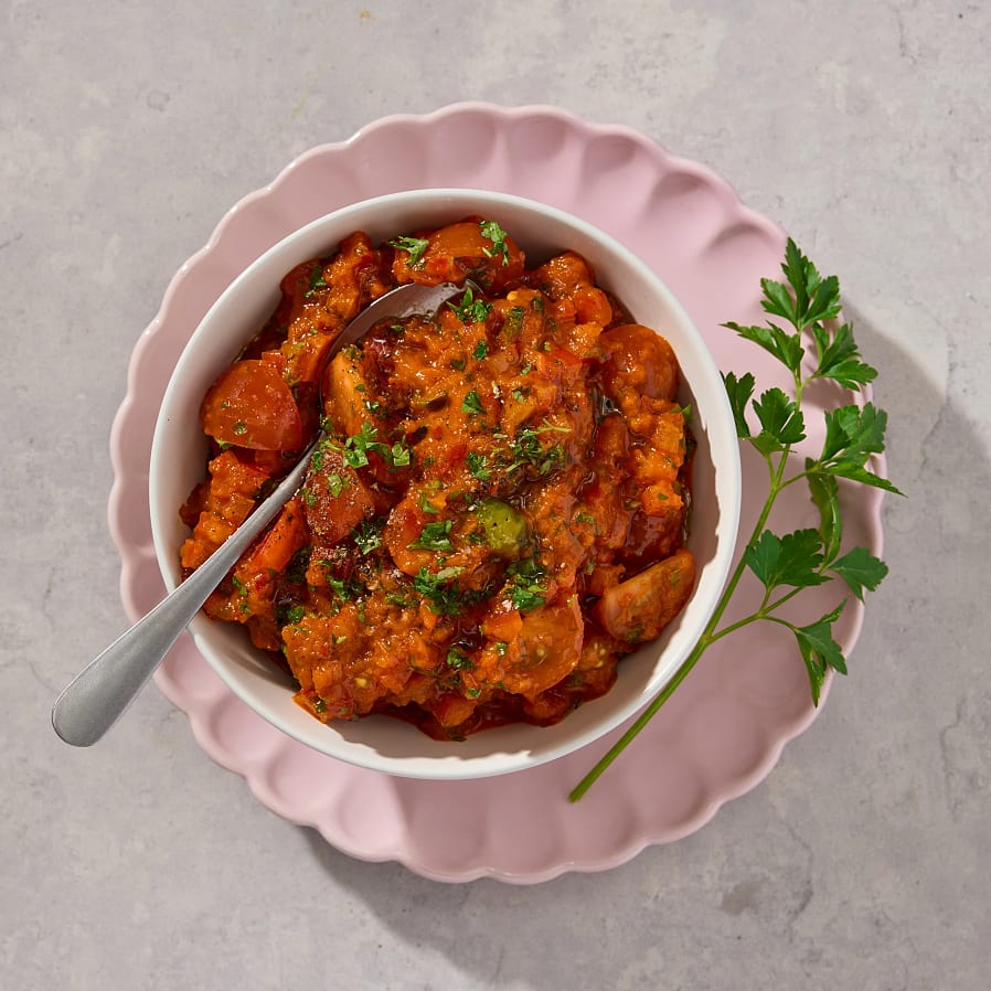 Tomat- och paprikaröra