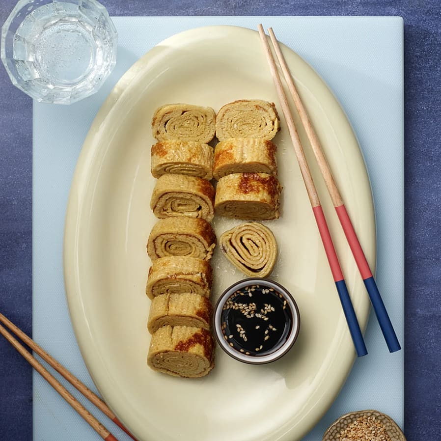 Söt omelettrulle (Tamago yaki)