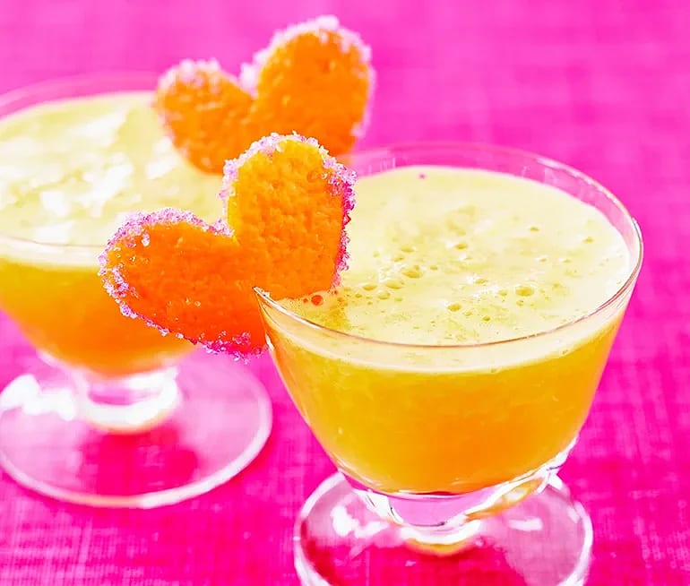 Lakritspiff- Juice på apelsin och fänkål