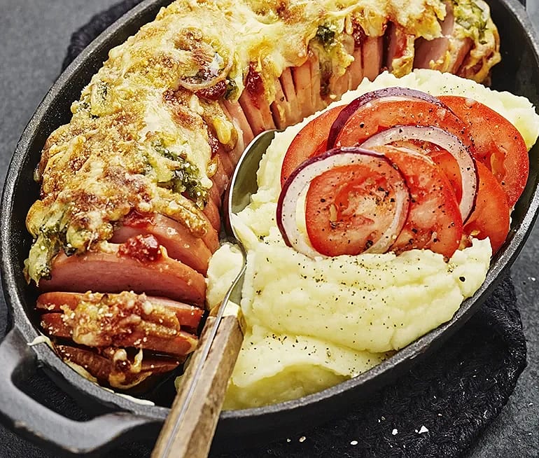 Korv Och Potatis I Ugn