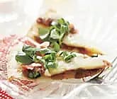 Tortillapizza med Blossakokt fikonchutney och prosciutto