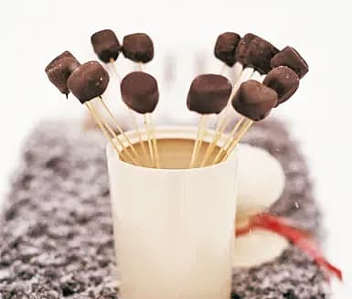 Chokladdoppade marshmallows