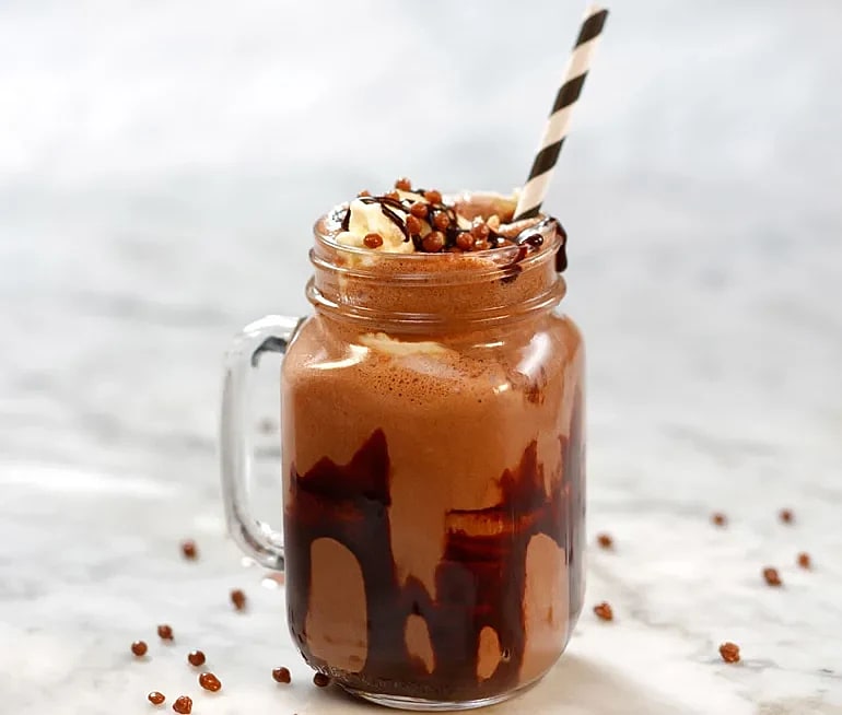 Chocolate coffee shake 