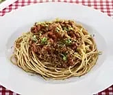 Spagetti med köttfärssås
