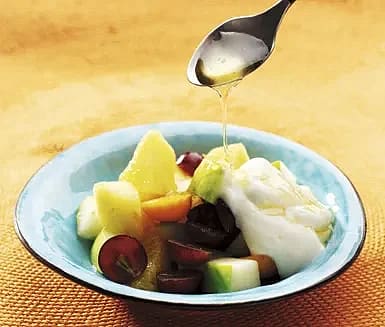 Svalka efter hetta - Fruktsallad med yoghurt