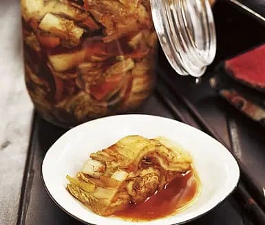 Kimchi på helt kålhuvud (Tongbaechu Kimchi)