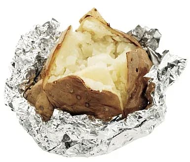 Potatis med fyra fyllningar