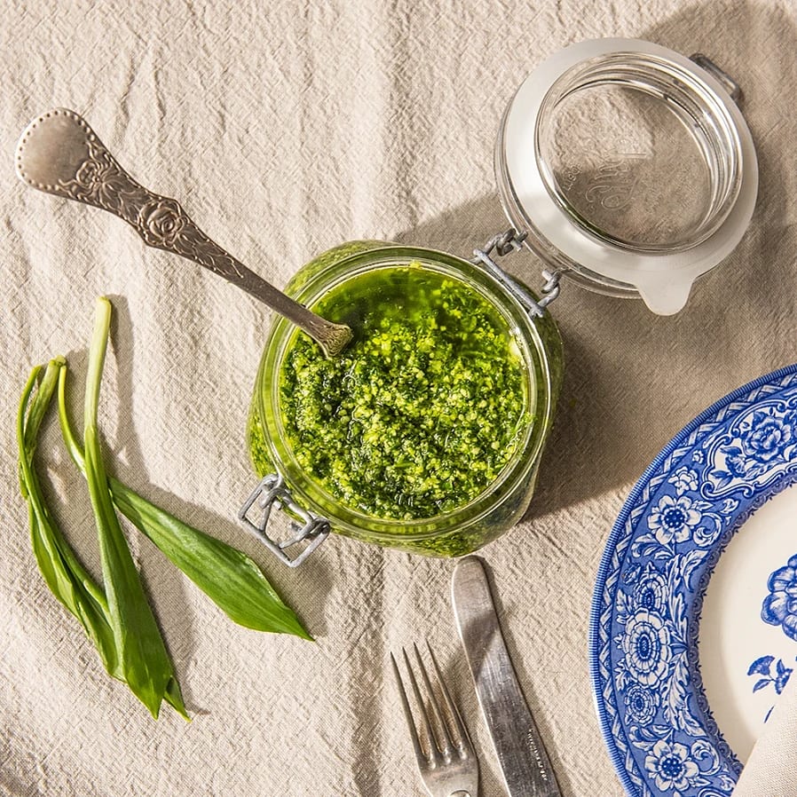 Pesto med ramslök