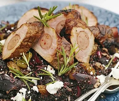 Grillad Flaskfile Spackad Med Merguez Recept Ica Se