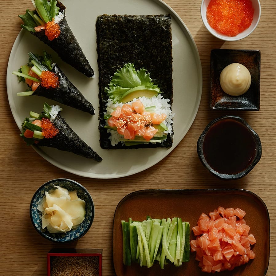 Temaki sushi – sushistrutar