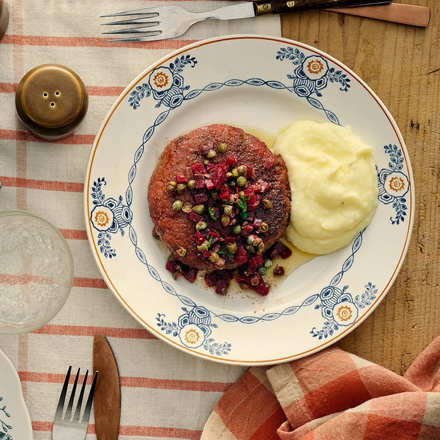 Fisk Lindström med rödbets- och kaprissalsa