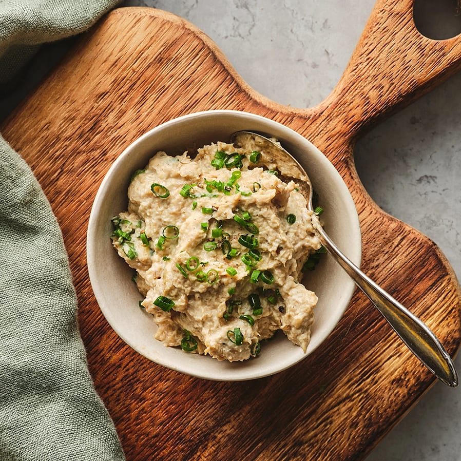 Lökkräm med färskost