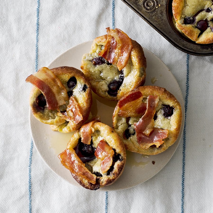 Mini-dutch pancakes med lönnsirap