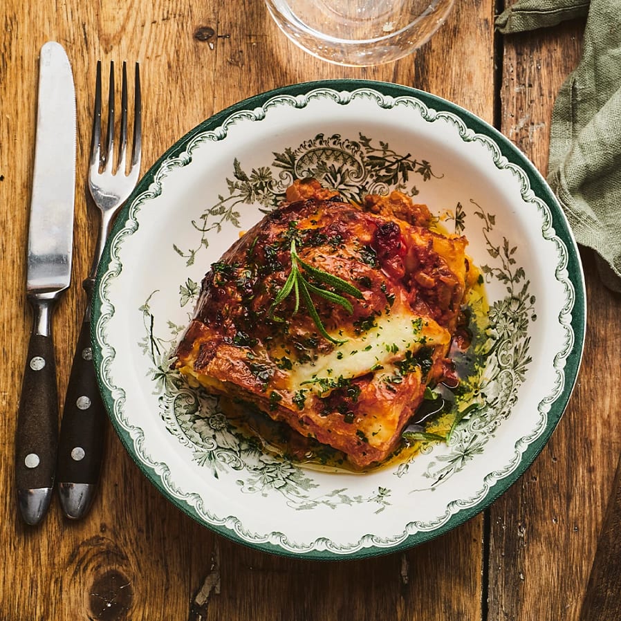 Sydfransk lammlasagne