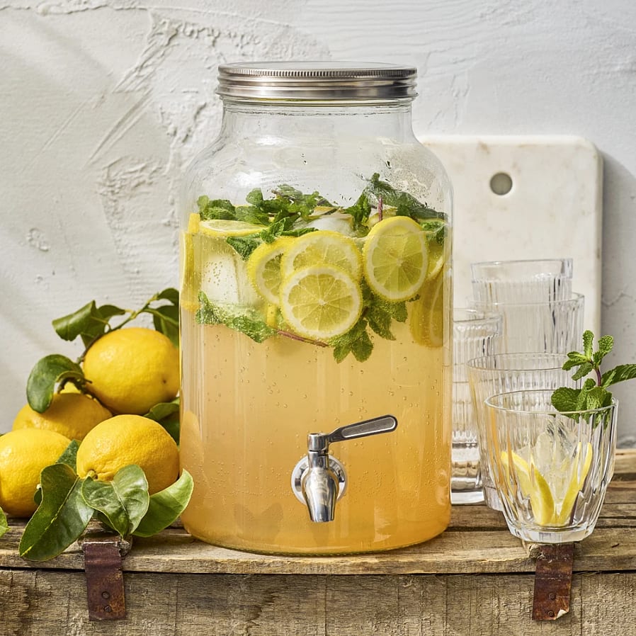 Tonicbål med fläder och rabarber