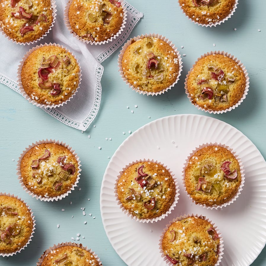 Rabarbermuffins