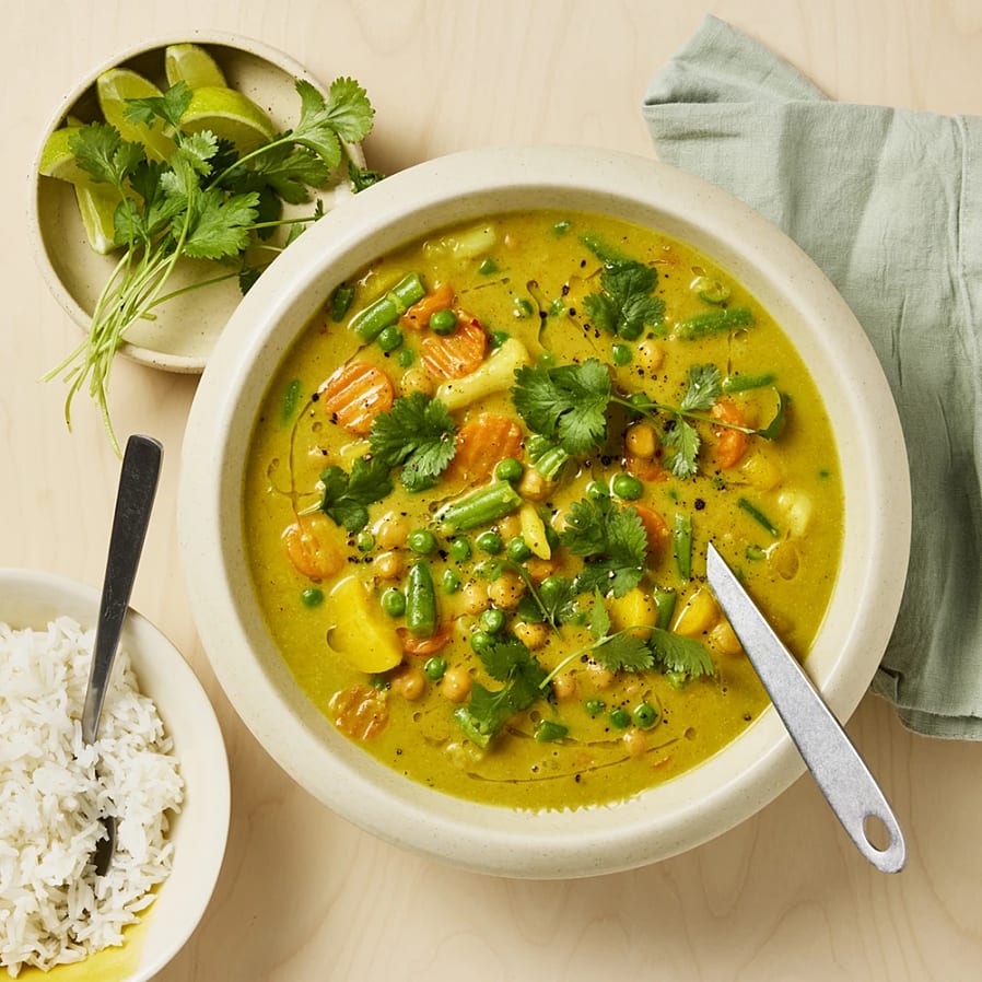 Enkel grönsaksgryta