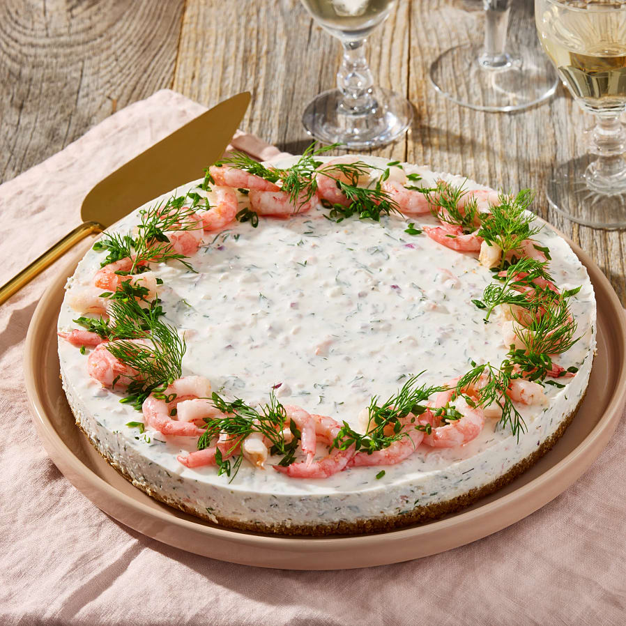 Räkcheesecake